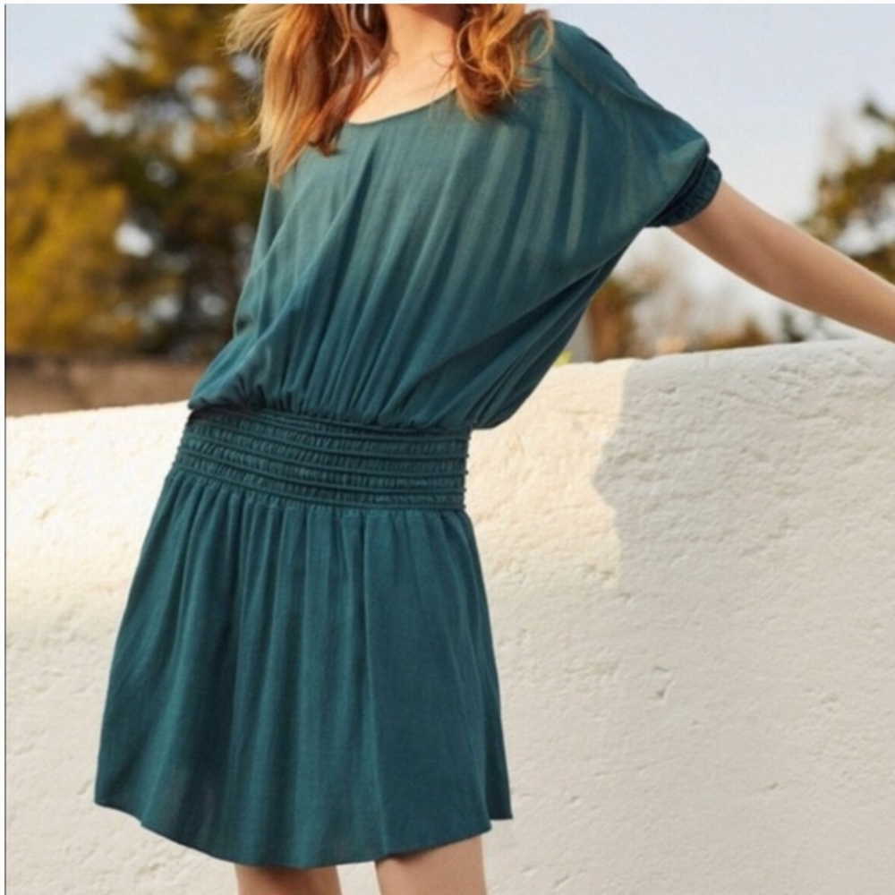 Anthropologie Floreat Azriel Dress Size 0 Teal